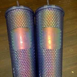 Set of 2 Disney Starbucks Studded Tumblers